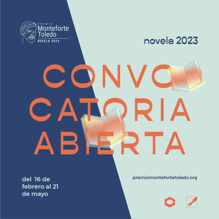 ¡Convocatoria abierta! Premio Monteforte Toledo Novela 2023