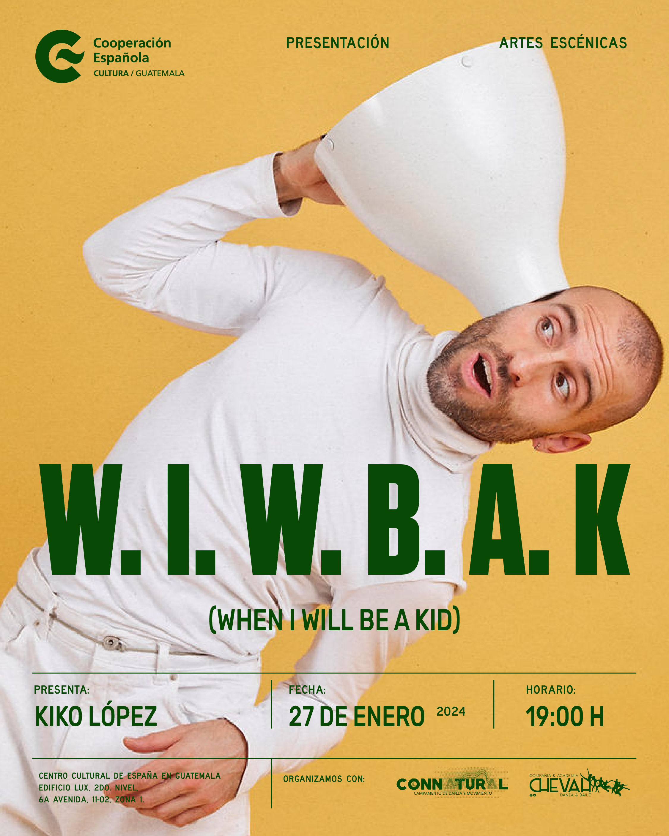 Presentación de danza W.I.W.B.A.K Kiko López