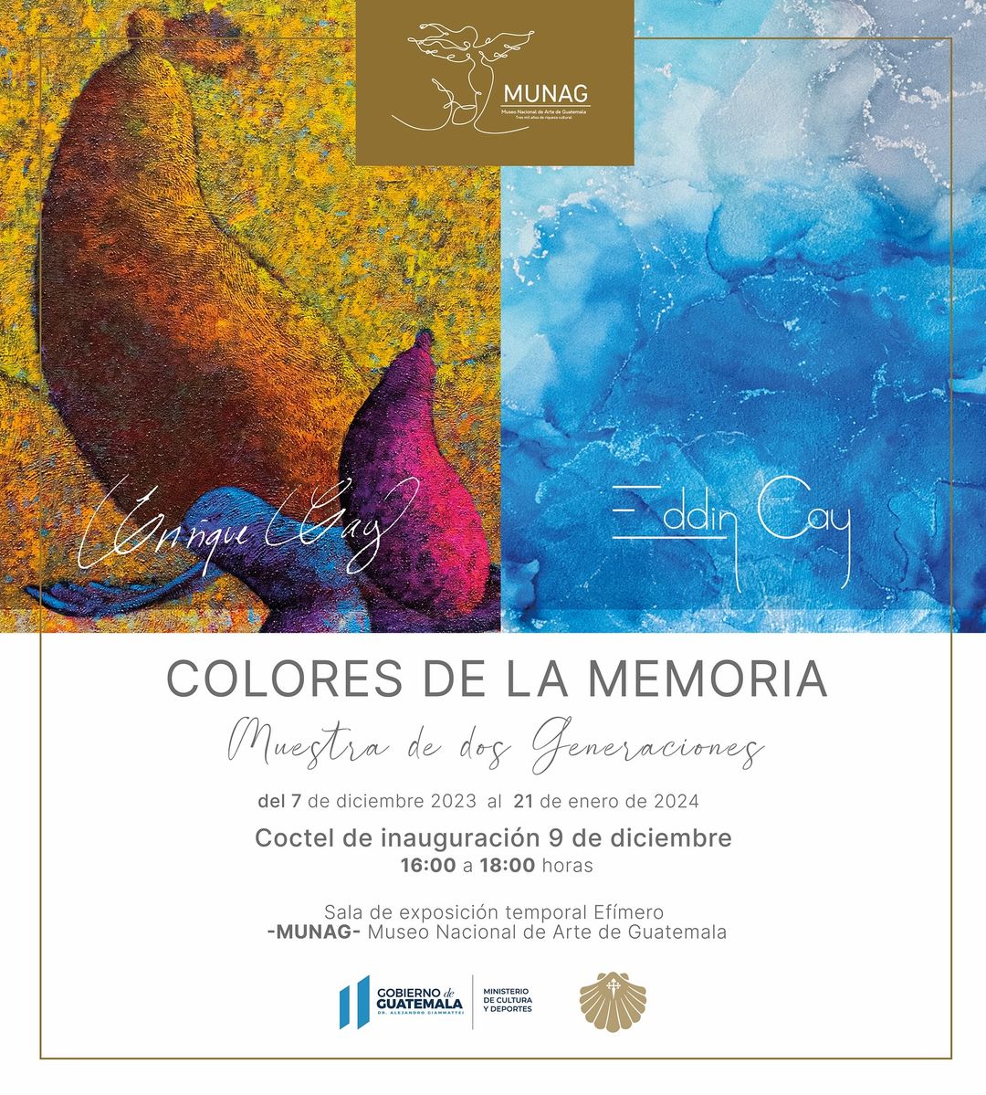 Exposición: Colores de la memoria. Muestra de dos generaciones