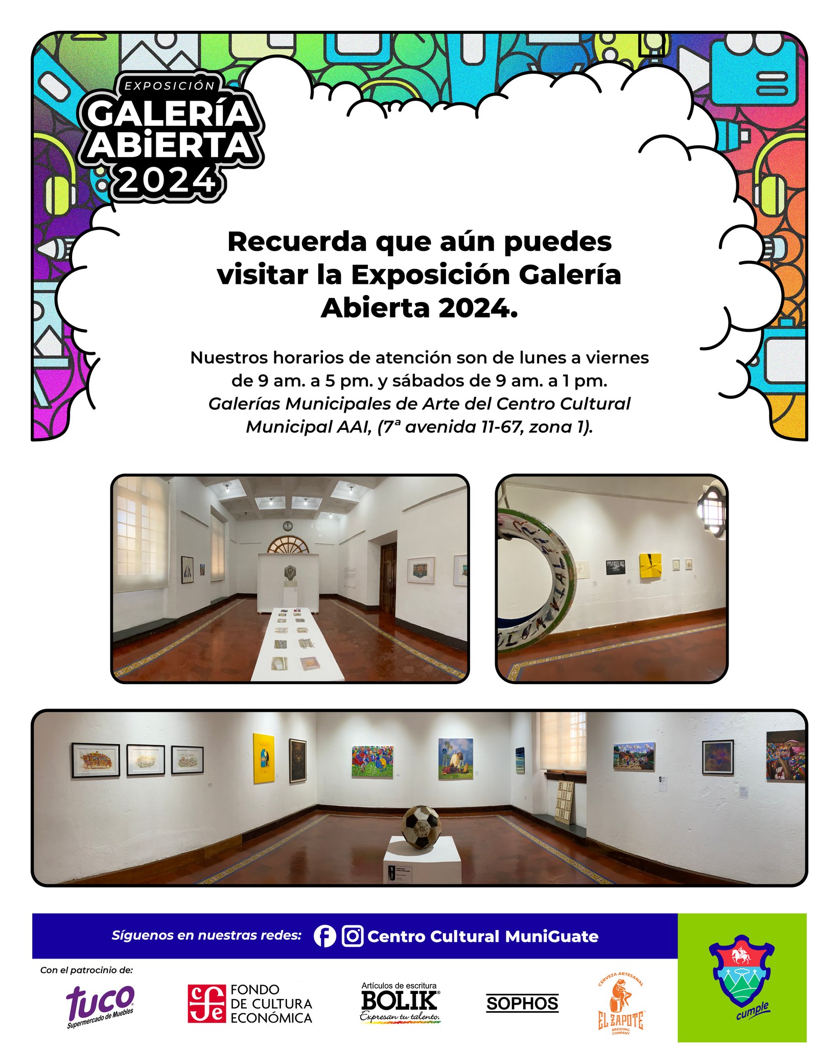 Exposición Galería Abierta 2024