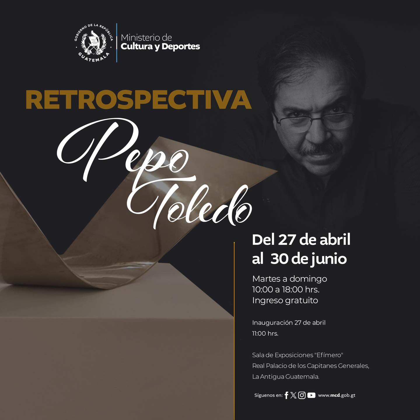 Exposición Retrospectiva de Pepo Toledo