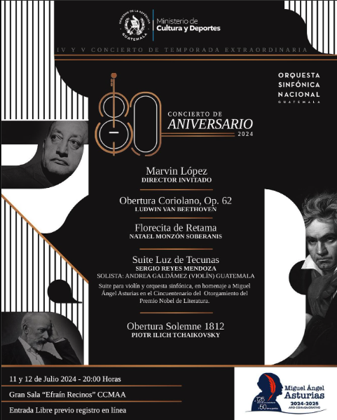 Concierto de Aniversario de la Orquesta Sinfónica Nacional