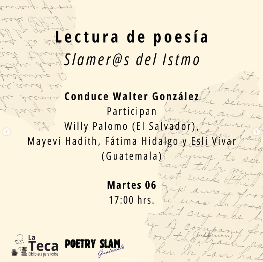 Lectura de Poesía en La Teca