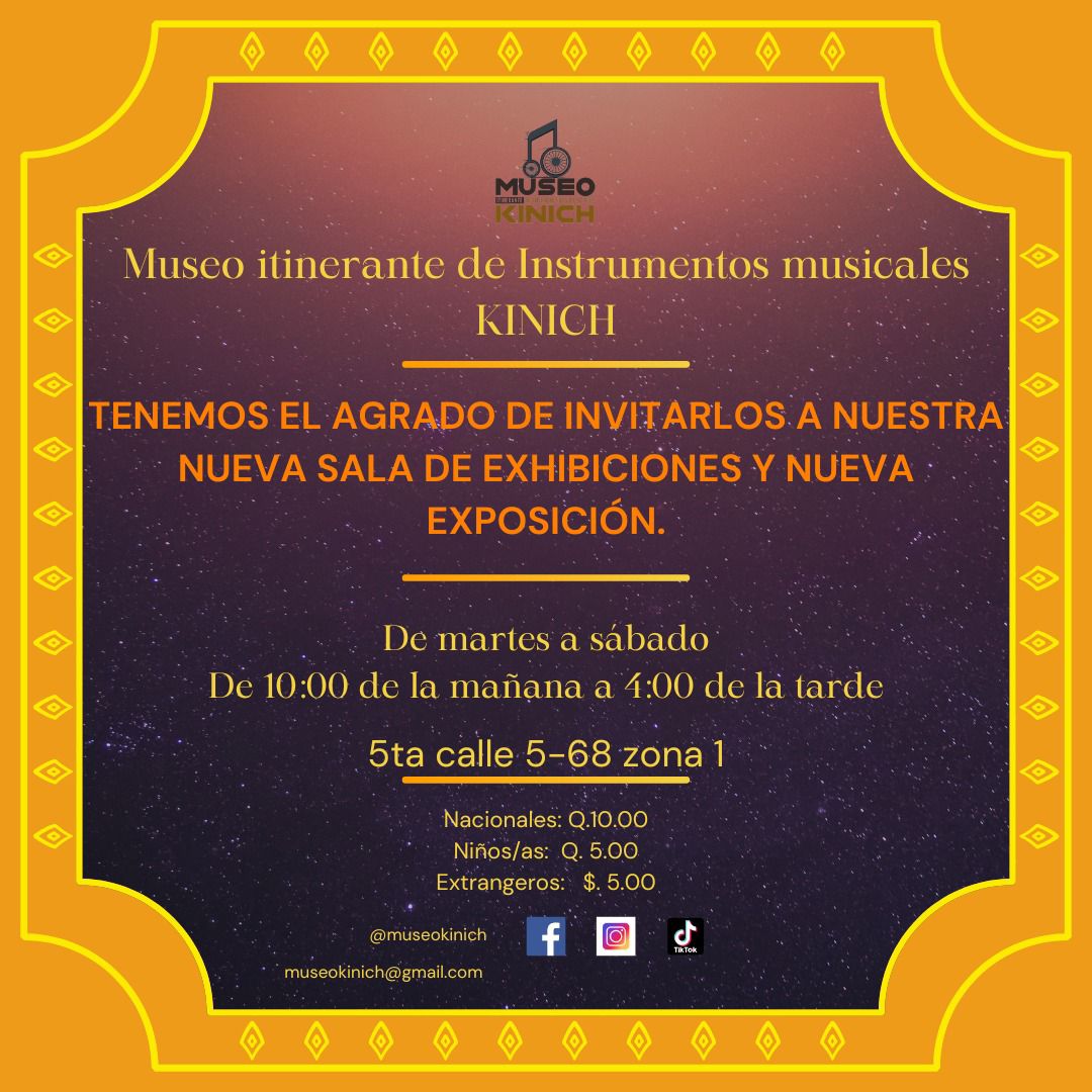 Exposición de instrumentos musicales